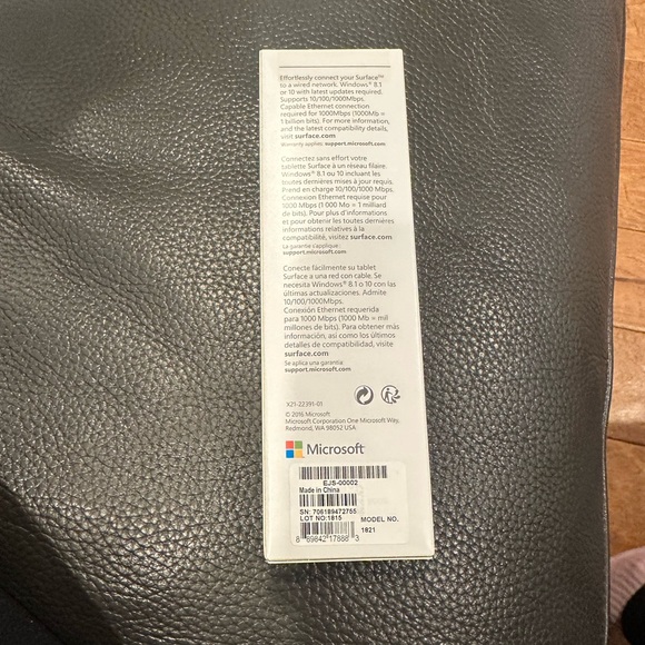 Microsoft Surface USB 3.0 Gigabit Ethernet Adapter - Picture 2 of 5